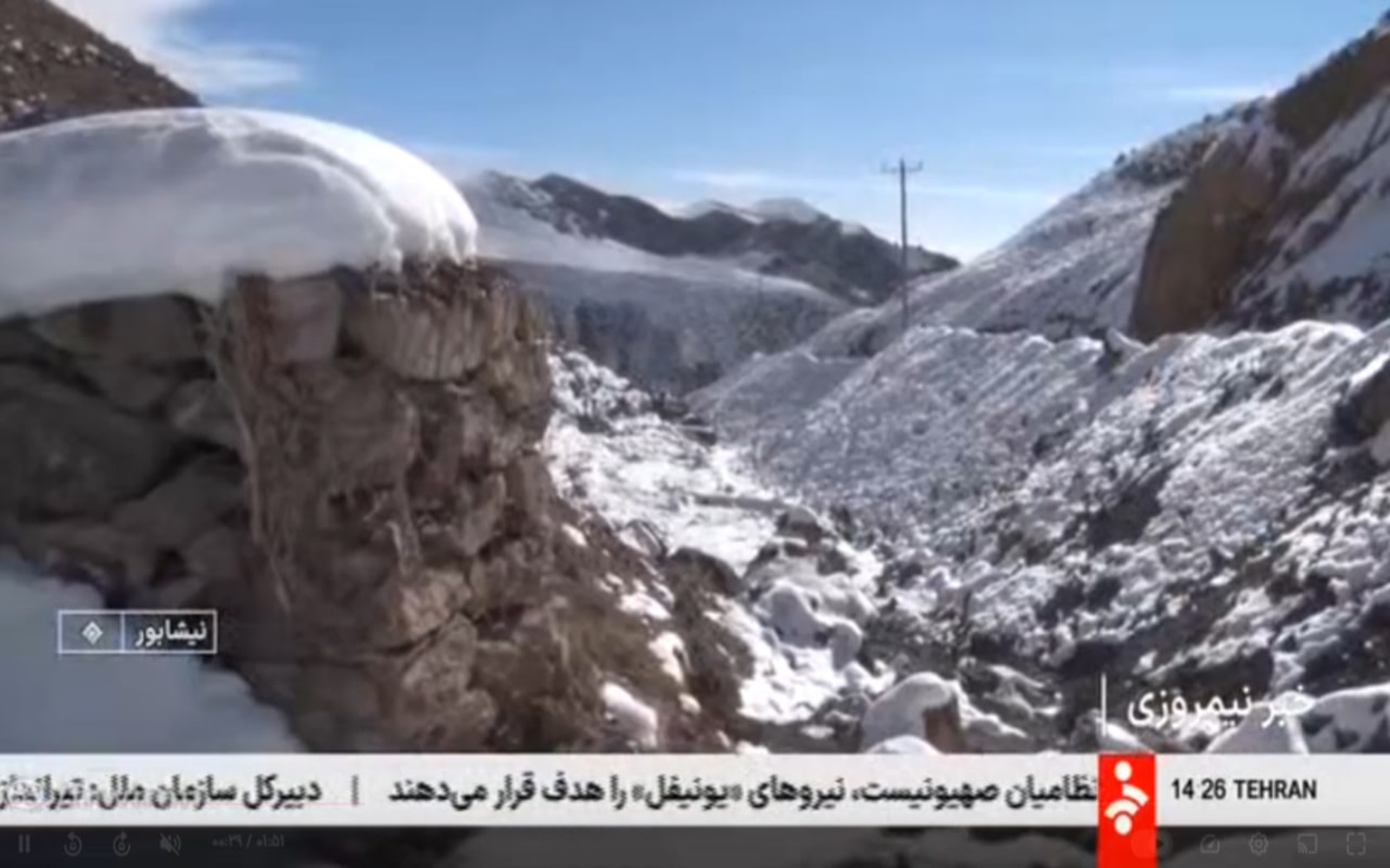 گزارش خبری / نیشابور / تقویت سفره های آب زیرزمینی و کاهش خسارت سیل با اجرای پروژه های آبخیزداری