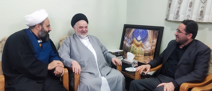 دیدار دکتر افلاطونی معاون وزیر و رئیس سازمان منابع طبیعی با حجت الاسلام و المسلمین شهرستانی