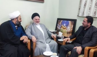 دیدار دکتر افلاطونی معاون وزیر و رئیس سازمان منابع طبیعی با حجت الاسلام و المسلمین شهرستانی