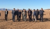 Head of FRWO visit to Desertification Control Projects in Khorasan Razavi Province