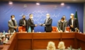 The Agreement for the Establishment of an International Centre for IWM Signed by MAJ and UNESCO 