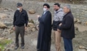 بازدید دادستان گرگان از اجرای طرح های مقابله با سیلاب حوزه آبخیز محمدآباد