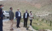 بازدید نماینده مردم اراک در مجلس شورای اسلامی از پروژه های منابع طبیعی