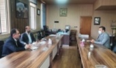 ديدار مدیر کل منابع طبیعی استان البرز با رئيس دادگستري شهرستان ساوجبلاغ