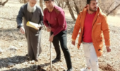کهگیلویه/ پویش بذر کاری به مناسبت روز دانشجو در منطقه پارک جنگلی یاسوج