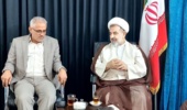 دیدار رییس سازمان طبیعی کشور با امام جمعه شهرستان گنبد کاووس