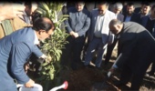 کاشت نهال توسط وزیر جهاد کشاورزی در راستای طرح مردمی کاشت یک میلیارد درخت 