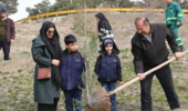گزارش تصویری/ مراسم درختکاری خانوادگی در سومین روز از هفته منابع طبیعی؛ روز خانواده و همیار طبیعت