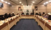 گزارش تصویری/ نشست رئیس سازمان منابع طبیعی با مدیریت حوزه های علمیه خواهران 
