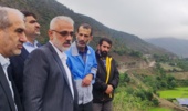 بازدید رئیس سازمان منابع  طبیعی از مناطق سیل زده سوادکوه ساری