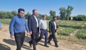 بازدید سرپرست سازمان منابع طبیعی و آبخیزداری کشور از نهالستان شهید بهرام نیا فسا
