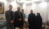 دیدار و تجلیل از خانواده شهدا به مناسبت گرامیداشت هفته دفاع مقدس