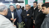 گزارش تصویری/ بازدید نمایندگان عضو کمیسیون کشاورزی، آب و منابع طبیعی مجلس از نمایشگاه توانمندی های سازمان منابع طبیعی
