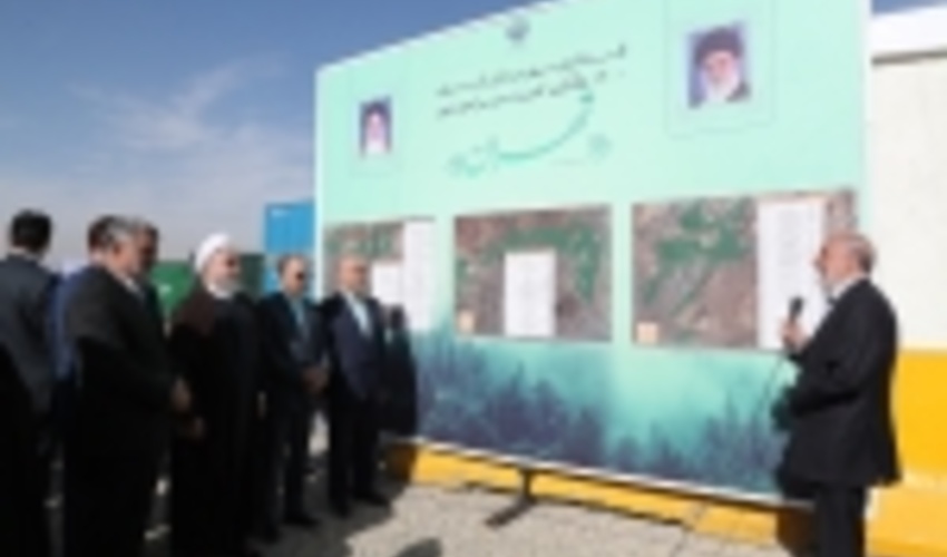 All people must participate in planting trees/Appreciating agriculture ministry, municipalities, especially Tehran mayor for creating green belt around Tehran/Creating green belt very effective for environment, stopping Tehran's undue expansion