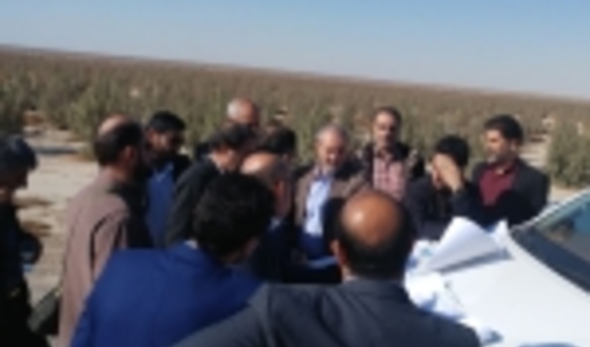 Head of FRWO visit to Sistan SDS Hotspots