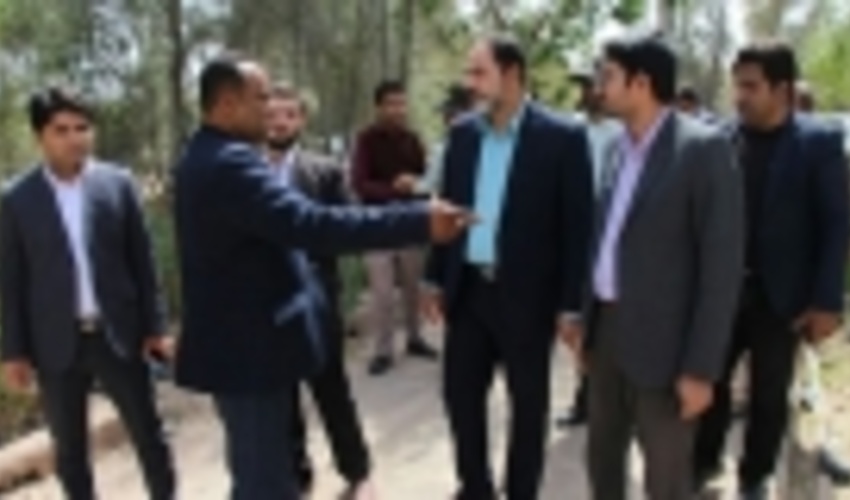 بهره برداری از پروژه آبخیزداری پخش سیلاب در رودبار جنوب از توابع کرمان