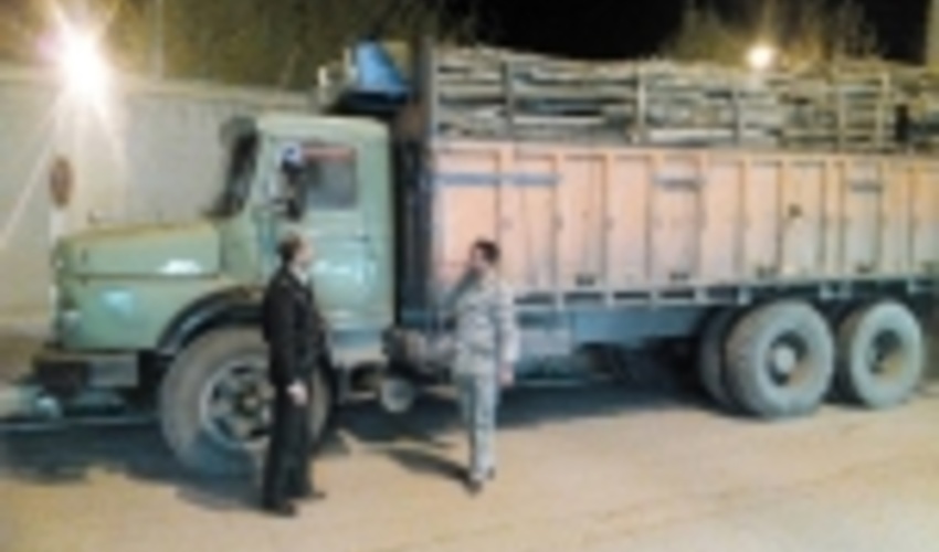 16 تن چوب غیرمجاز در خراسان شمالی کشف شد