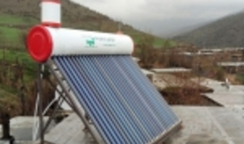 آبگرمکن خورشیدی در مناطق روستایی لردگان نصب شد