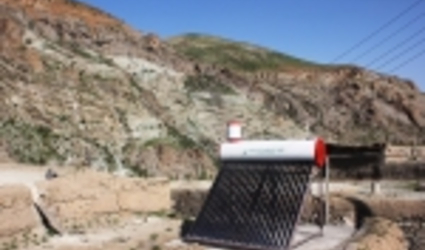 نصب 50 دستگاه آبگرمکن خورشیدی در روستاهای ماهنشان