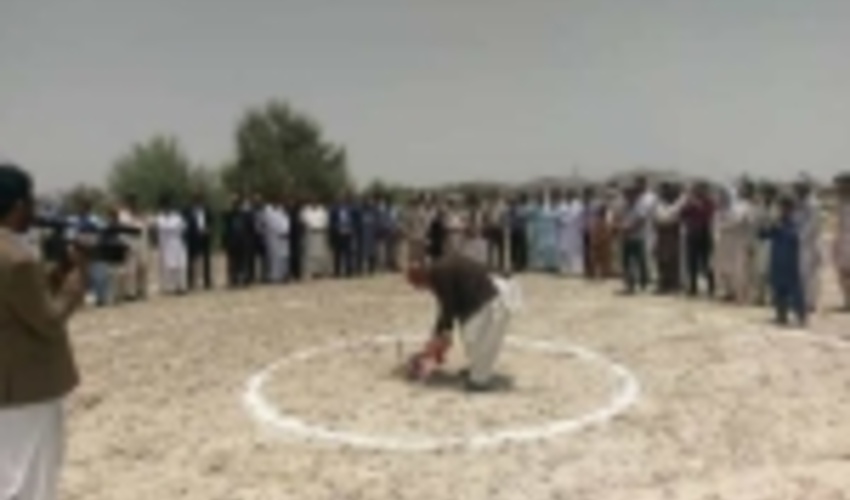 سیستان و بلوچستان/کلنگ طرح آبخیزداری نلینت چابهار به زمین زده شد