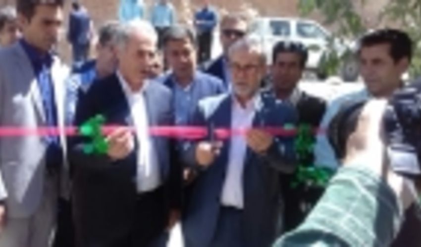 افتتاح اولین پروژه آبخیزداری سال ۱۳۹۸ کشور توسط رئیس سازمان جنگل‌ها، مراتع و آبخیزداری کشور