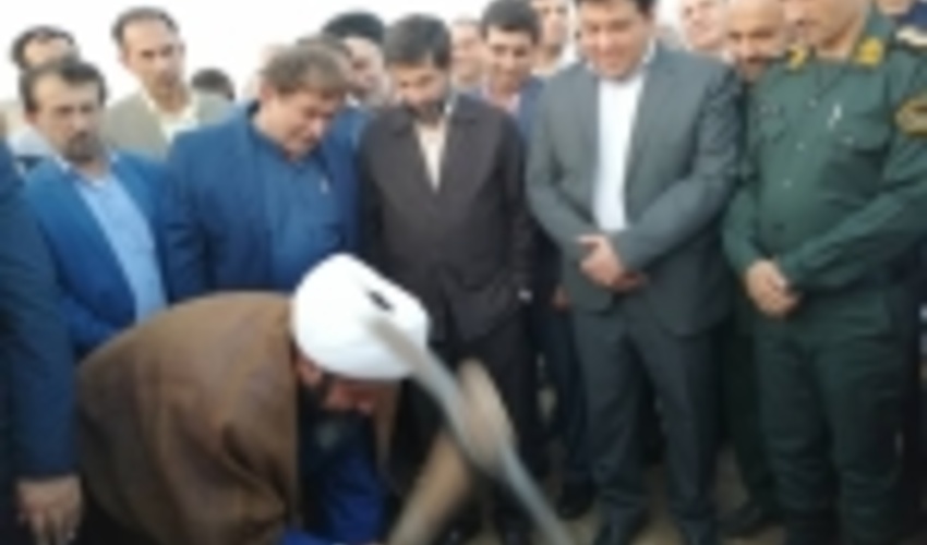 آغاز احداث بند آبخیزداری در شهرستان آغاجاری با حضور استاندار خوزستان