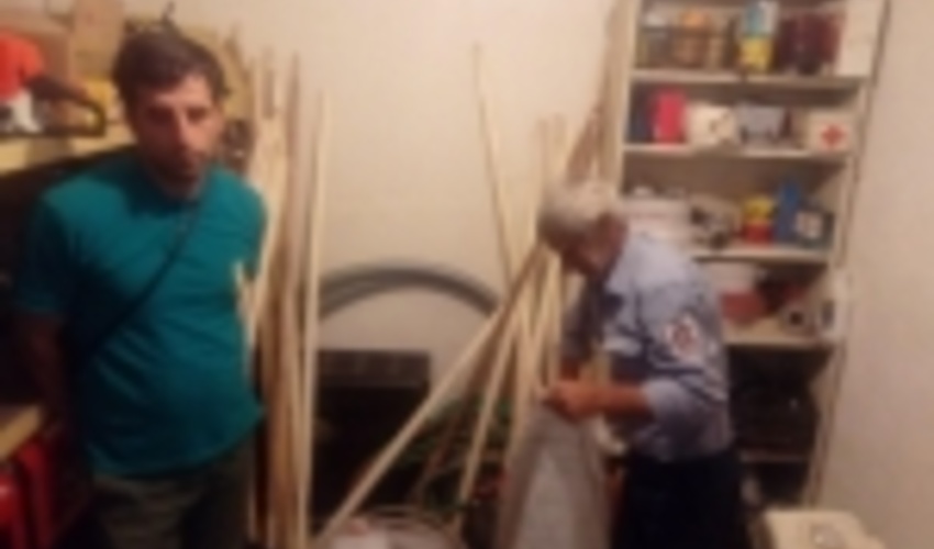 نخستین پایگاه اطفاء حریق مردمی در شهر مجن شاهرود راه اندازی شد