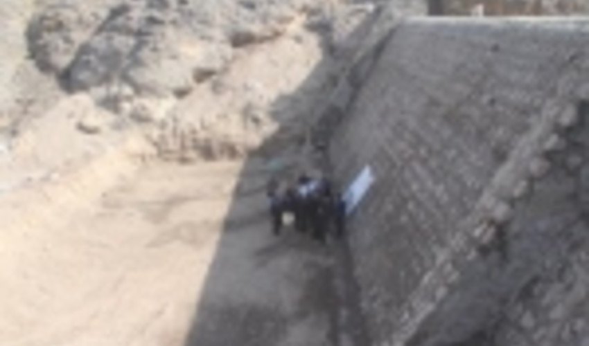 معاون عمرانی استانداری از روند اجرای بندهای حوزه آبخیز بند مملکت کرمان بازدید کرد