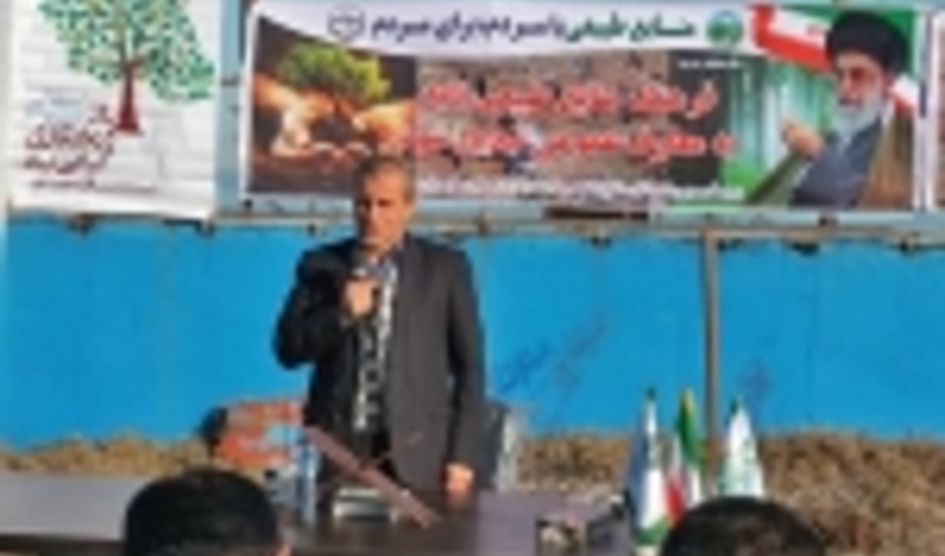 نوشهر/ سرانه فضای سبز کشور با نهضت نهالکاری افزایش می یابد