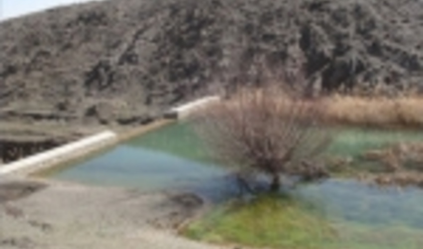 زنجان/اجرای پروژه بند رسوبگیر گچی قشلاقی به ایستگاه پایانی رسید