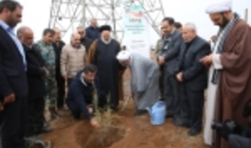 آغاز نهالکاری در استان قم با نام شهیدحاج قاسم سلیمانی