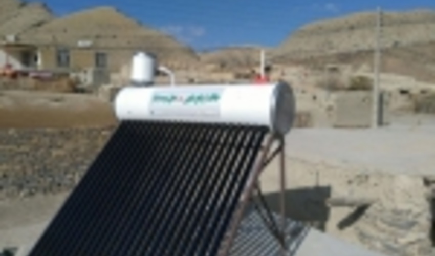 توزیع 150 آبگرمکن خورشیدی در آذربایجان غربی