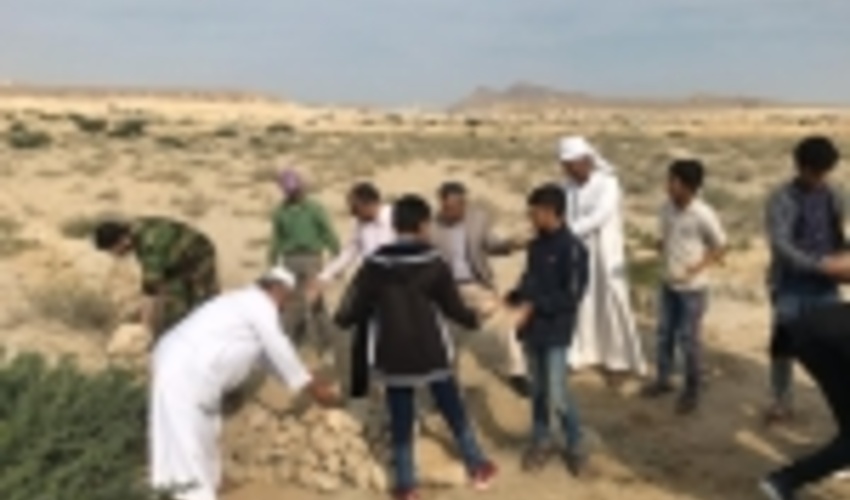 هرمزگان/اجرای عملیات آبخیزداری خشکه چین در سد بند ناخدا در شهر طبل 