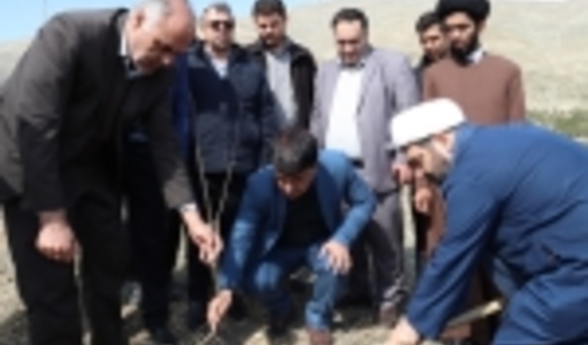 اعضای کلاس مجردهای حجت الاسلام شهاب مرادی 10هزار اصله درخت کاشتند