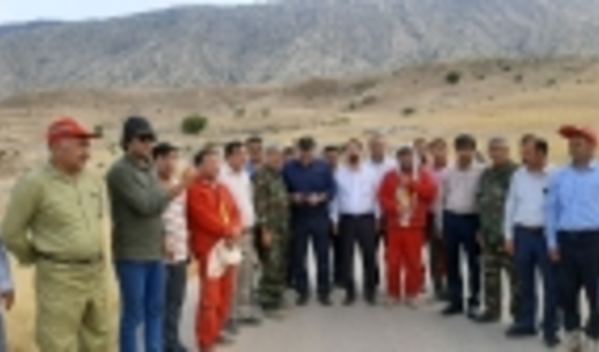بازدید دو مسئول سازمان جنگل‌ها از مناطق خائیز و دیل کهگیلویه و بویراحمد