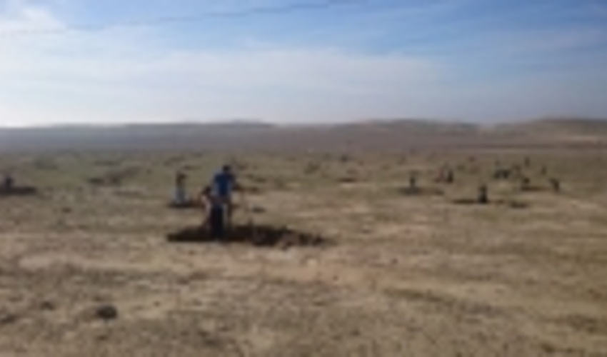 آغاز پروژه های هلالی آبگیر به مساحت 1600 هکتار در مراتع شمال گنبدکاووس