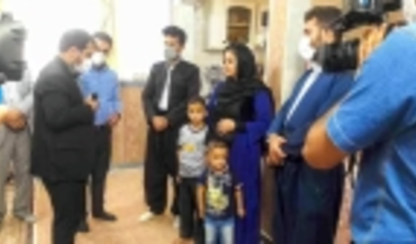 گزارش تصویری / دیدار رئیس سازمان جنگل‌ها و هیئت همراه با خانواده جان‌باختگان عملیات حریق جنگل‌های پاوه