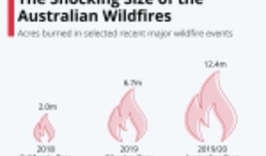 The Shocking Size of the Australian Wildfires 