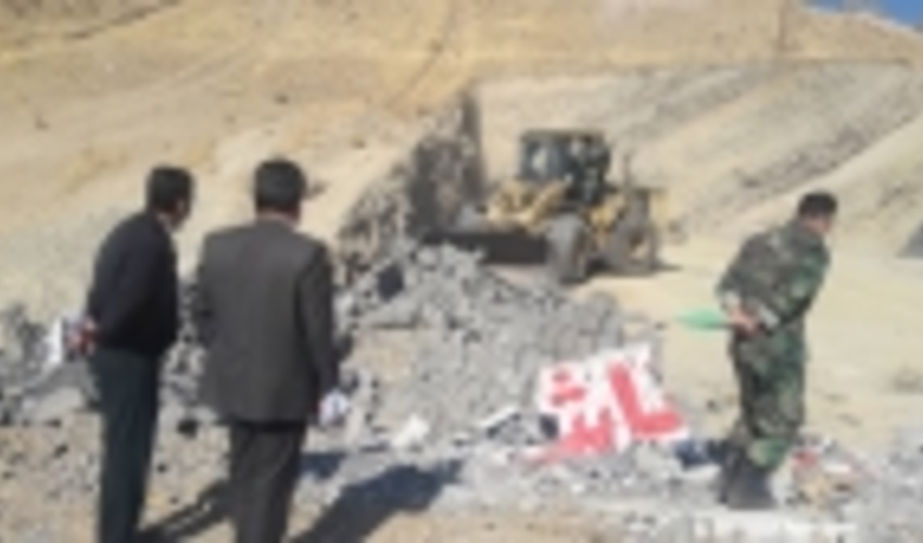 6 هزار مترمربع از اراضی ملی دماوند رفع تصرف شد