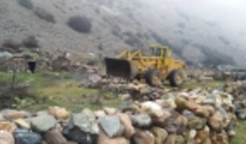 نوشهر/ 30 هزار مترمربع از اراضی ملی در روستاي دلير رفع تصرف و خلع ید شد