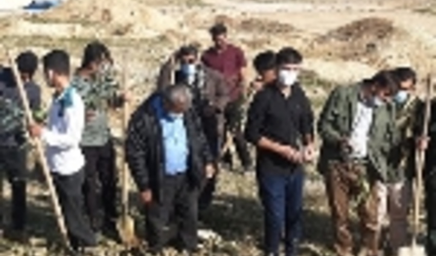 نهال کاری به مناسبت روز جهانی خاک در کهگیلویه 