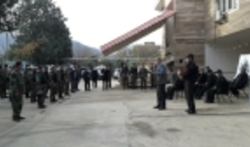 گلستان/برگزاری مراسم آغازین مانور حفاظت از منابع طبیعی و مقابله با قاچاق چوب در شهرستان رامیان