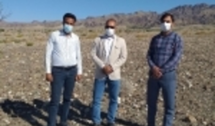 تحویل 250 هکتار اراضی منابع ملی راونگ میناب جهت اجرای عملیات احداث هلالی آبگیر