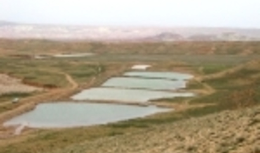 سمنان/پروژه مدیریت رواناب در200 هکتار از اراضی آرادان