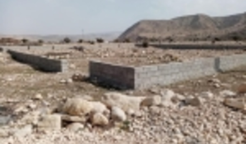 توقیف ساخت و ساز غیرمجاز در اراضی ملي تنگ رویین قیروکارزین