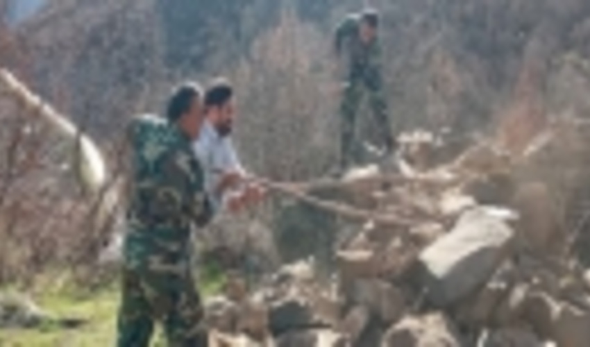 آزادسازی 2 هزار مترمربع اراضی ملی در مرزن‌آباد چالوس