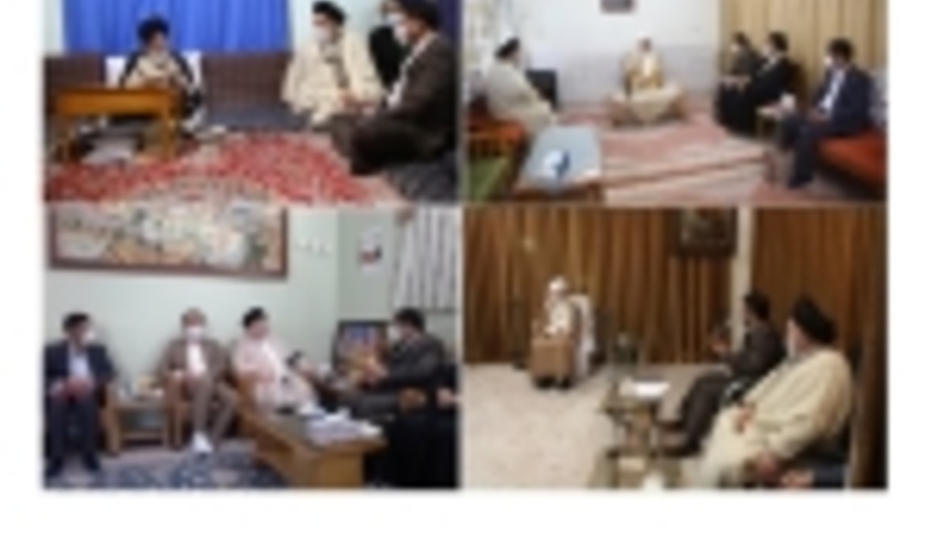 دیدار رئیس سازمان جنگل‌ها، مراتع و آبخیزداری کشور با آیات عظام در قم