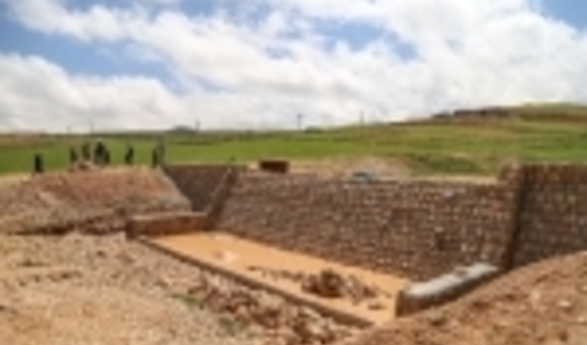 طرح آبخیزداری شهرک صنعتی سمنان ۵۰ درصد پیشرفت دارد