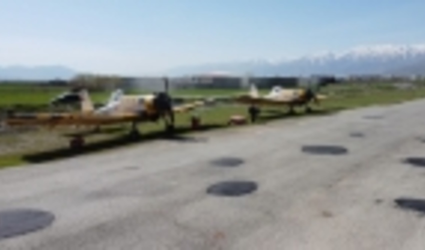 آذربایجان غربی/عملیات محلول پاشی هوایی، مبارزه با آفت جوانه خوار بلوط، در اراضی جنگلی زاگرس