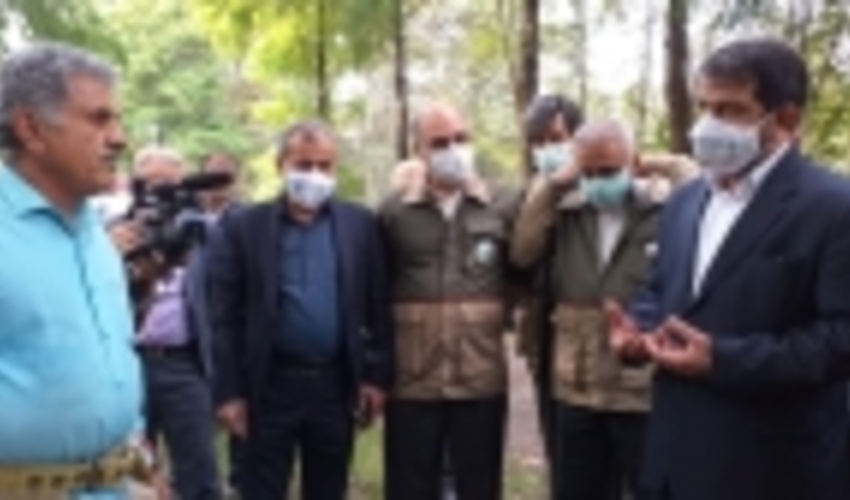 بازدید رییس سازمان جنگل ها از ایستگاه بذر جنگلی آمل 